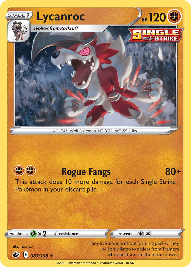 Lycanroc from Chilling Reign