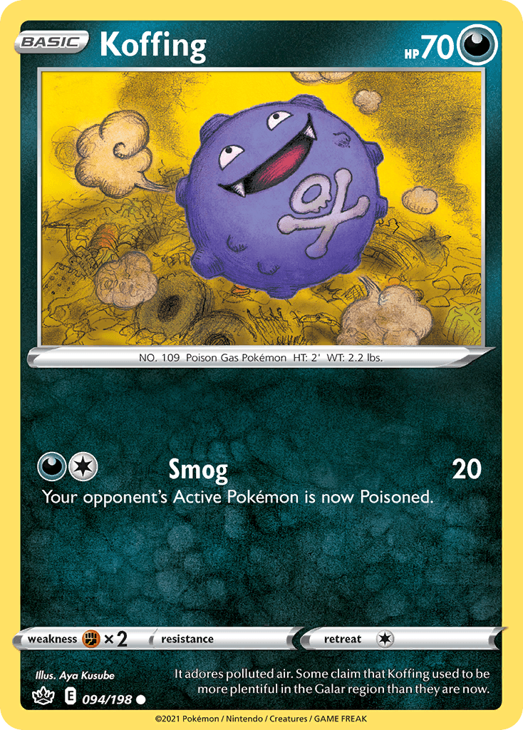 Koffing from Chilling Reign