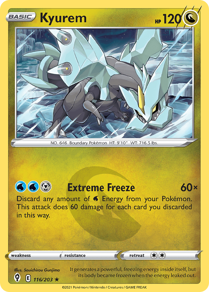 Kyurem from Evolving Skies