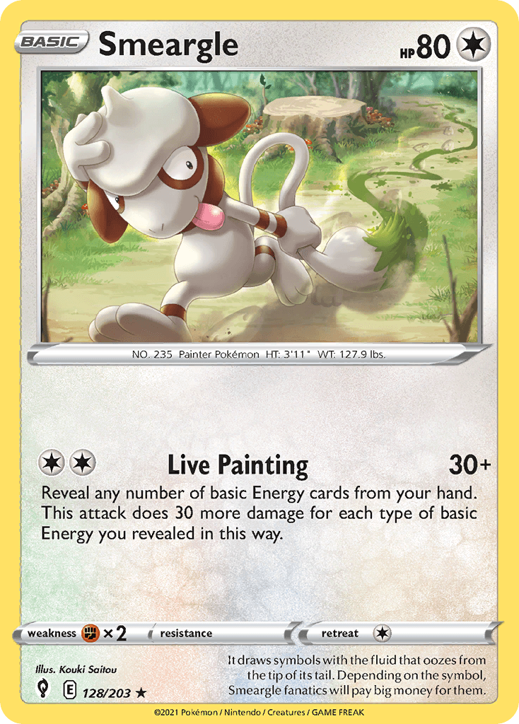 Smeargle from Evolving Skies