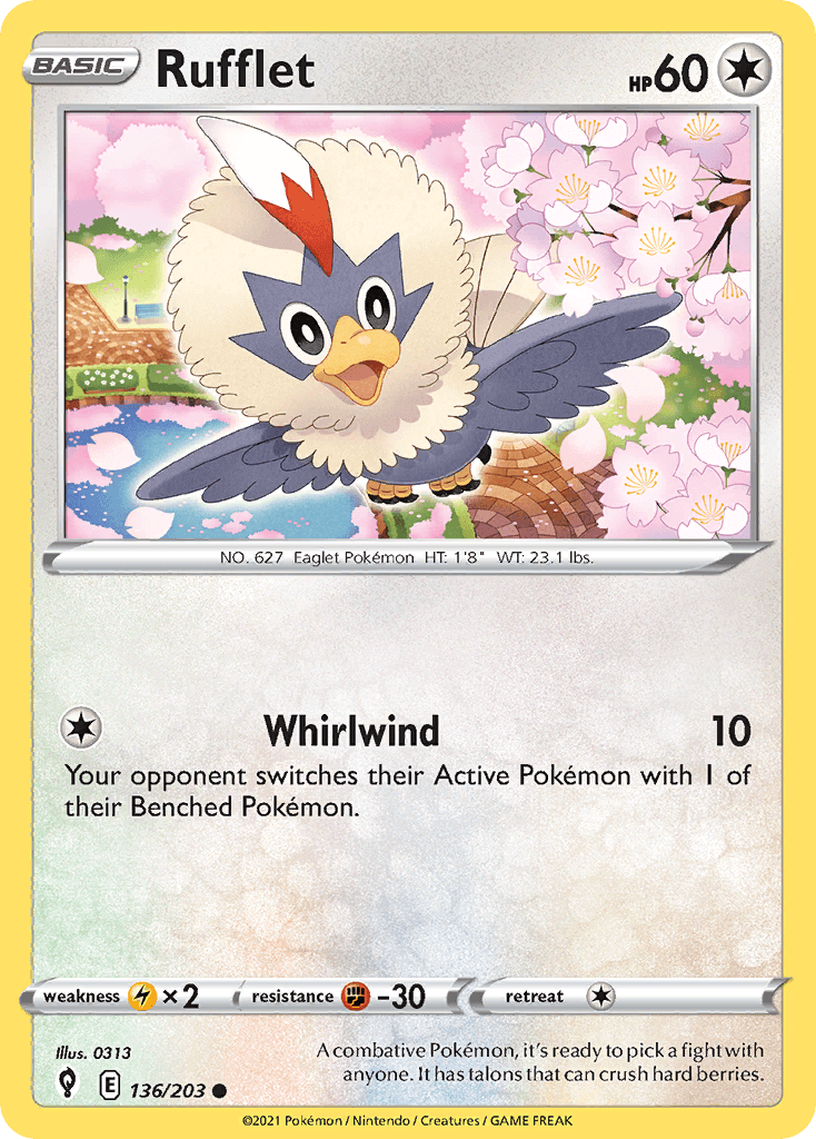 Rufflet from Evolving Skies