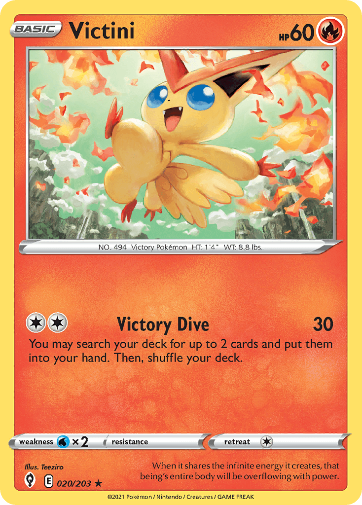 Victini from Evolving Skies