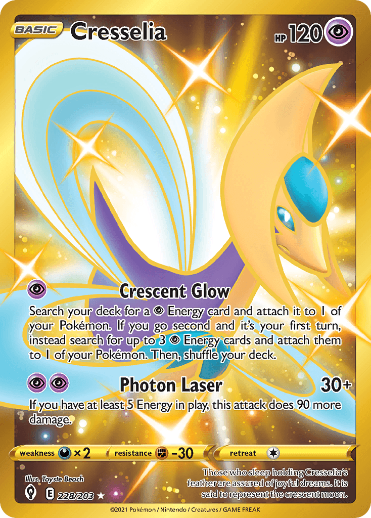 Cresselia from Evolving Skies