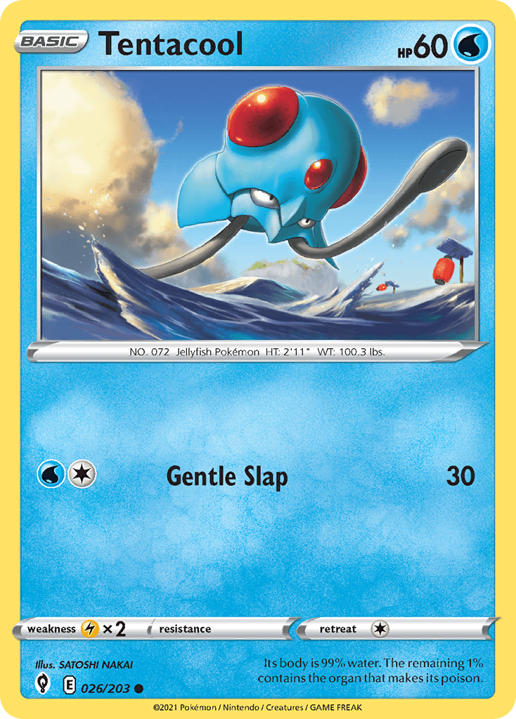 Tentacool from Evolving Skies