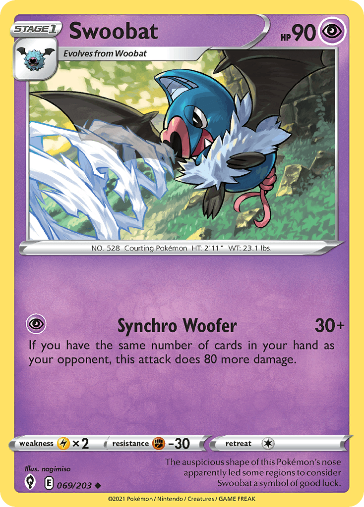 Swoobat from Evolving Skies