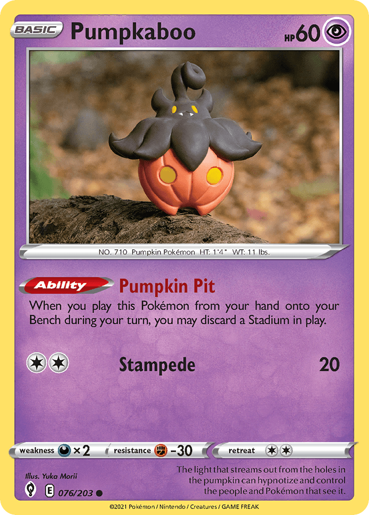 Pumpkaboo from Evolving Skies