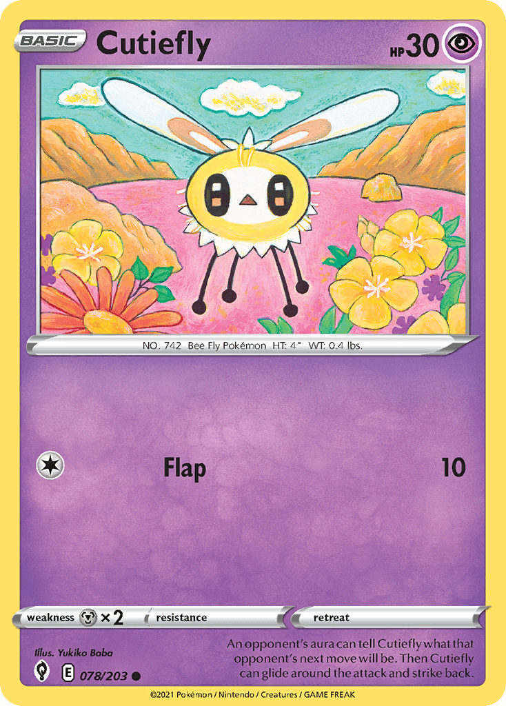 Cutiefly from Evolving Skies