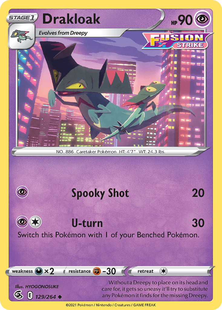 Drakloak from Fusion Strike