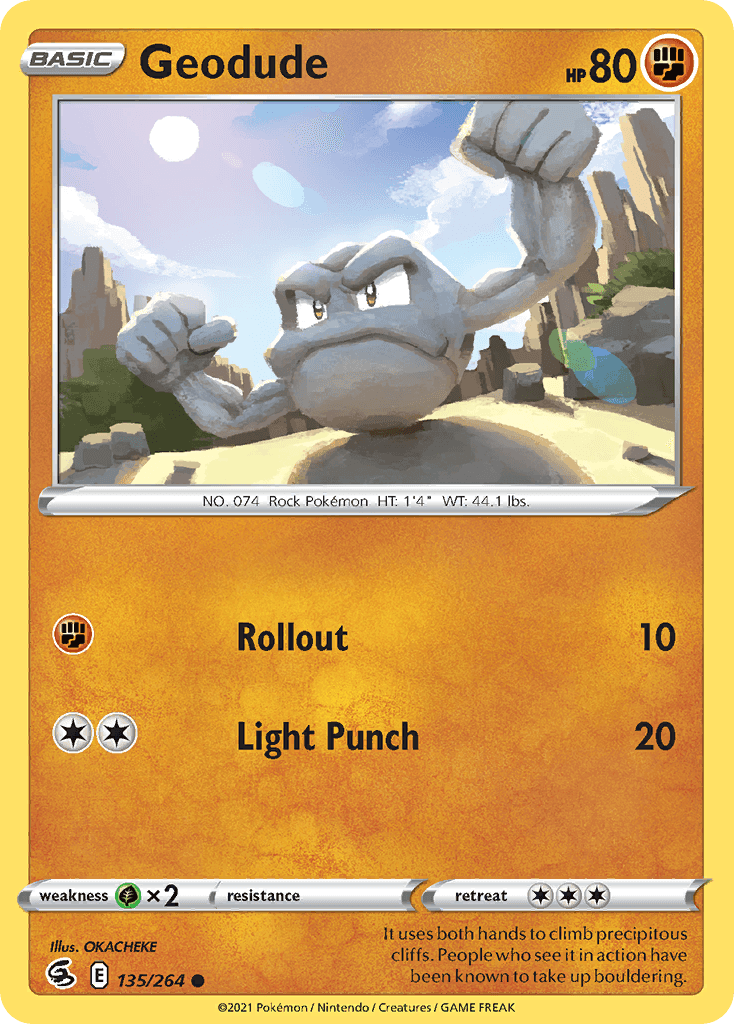 Geodude from Fusion Strike