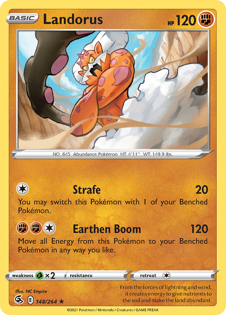 Landorus from Fusion Strike