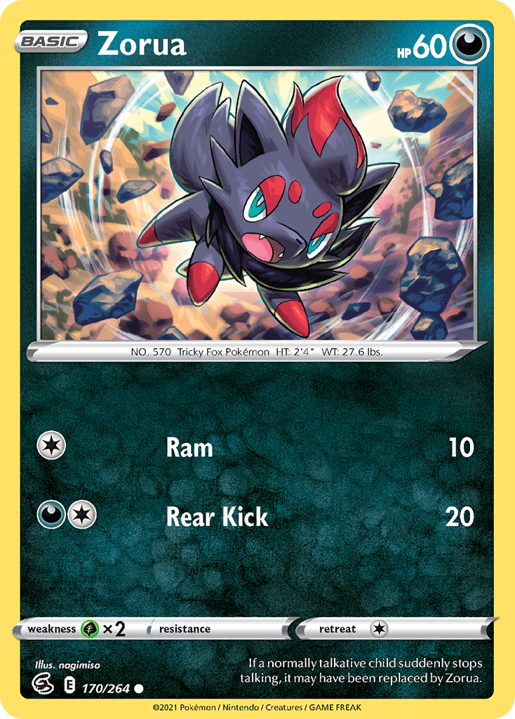 Zorua from Fusion Strike
