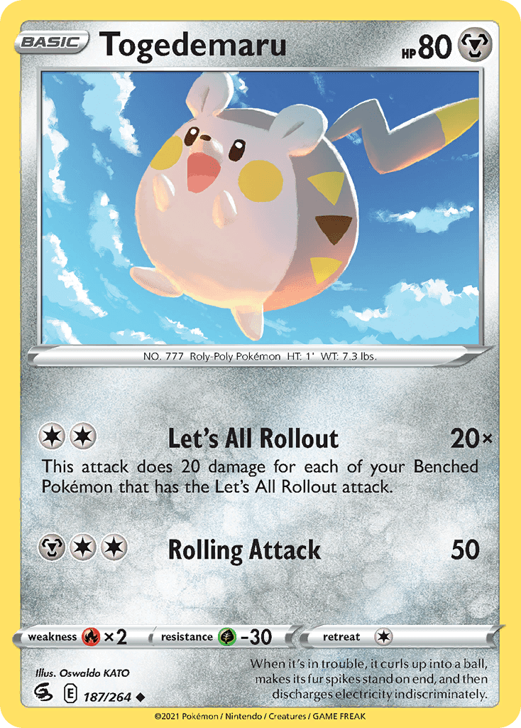 Togedemaru from Fusion Strike