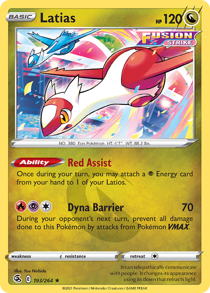 Latias from Fusion Strike