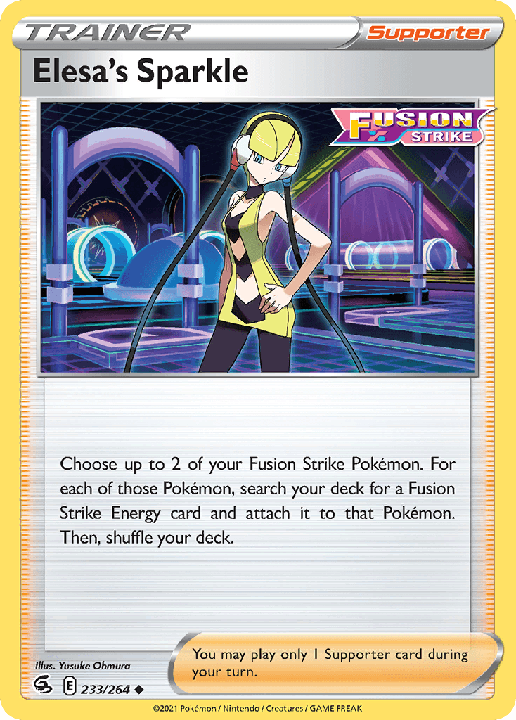 Elesa's Sparkle from Fusion Strike