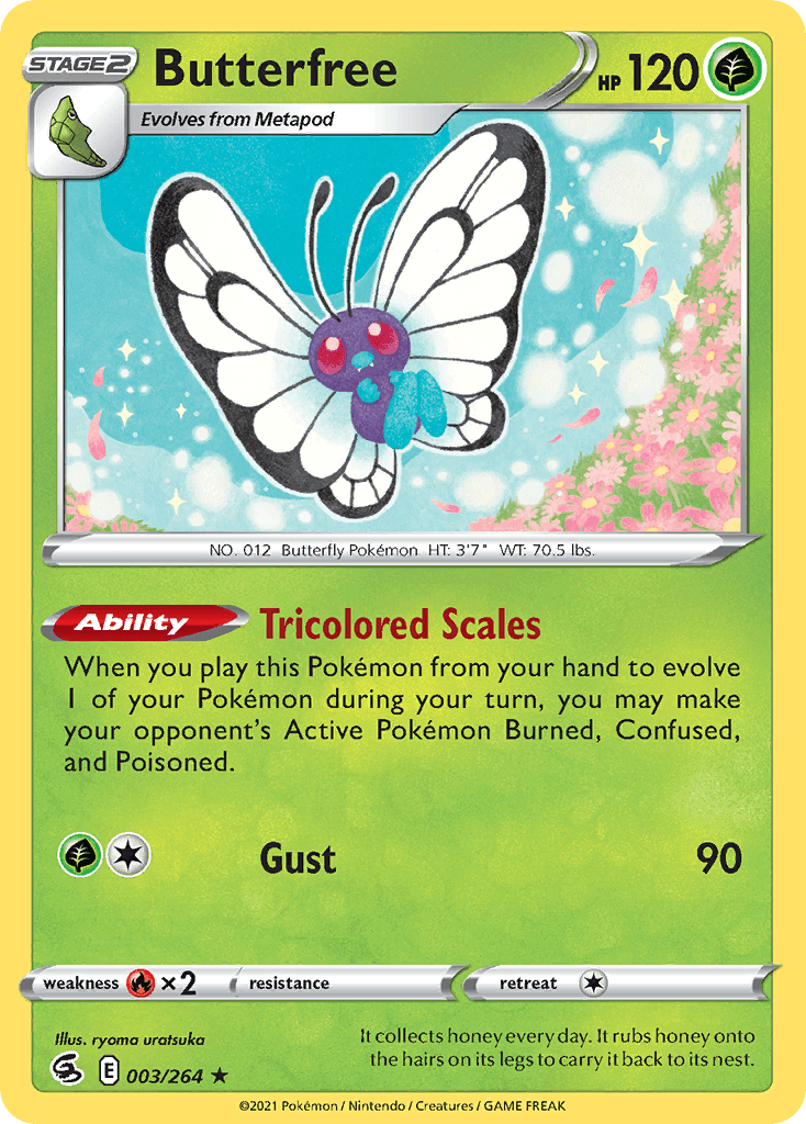 Butterfree from Fusion Strike