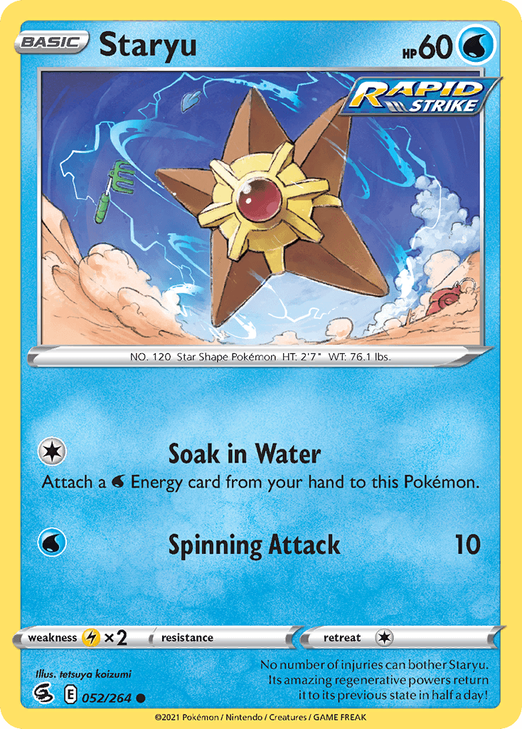 Staryu from Fusion Strike