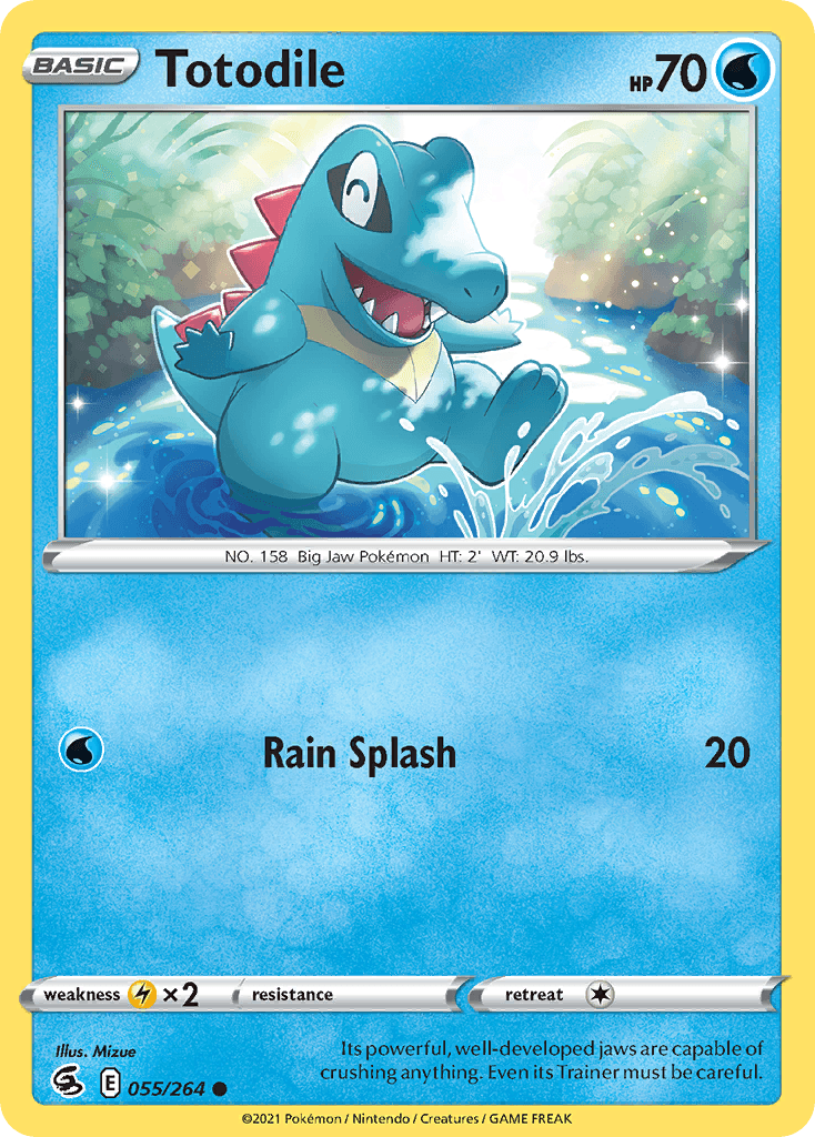 Totodile from Fusion Strike