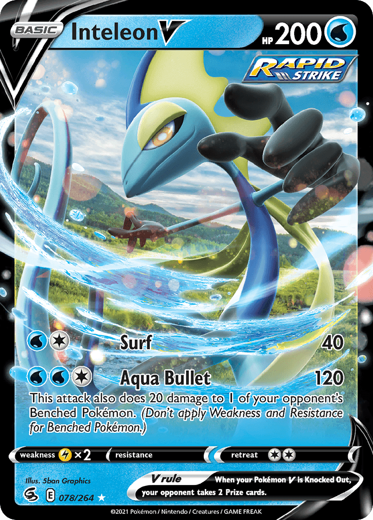 Inteleon V from Fusion Strike