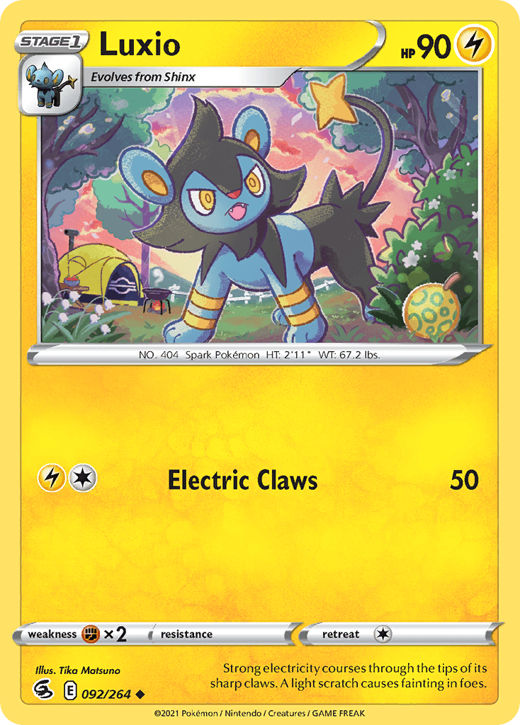 Luxio from Fusion Strike