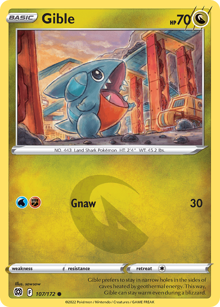 Gible from Brilliant Stars