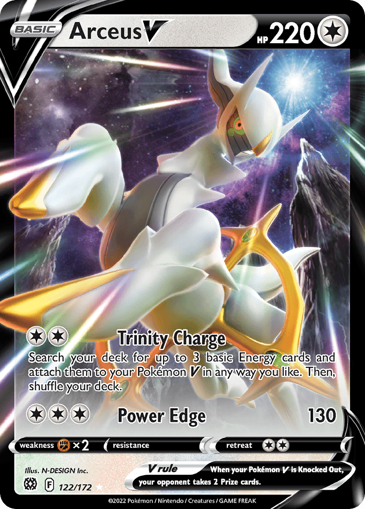Arceus V from Brilliant Stars