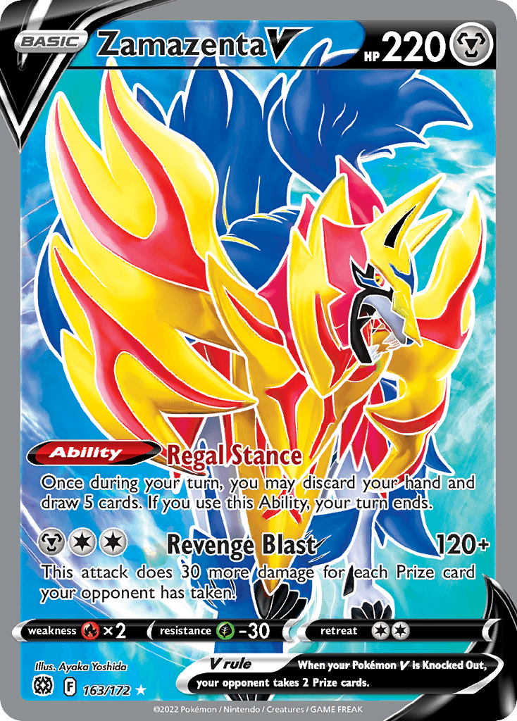 Zamazenta V from Brilliant Stars