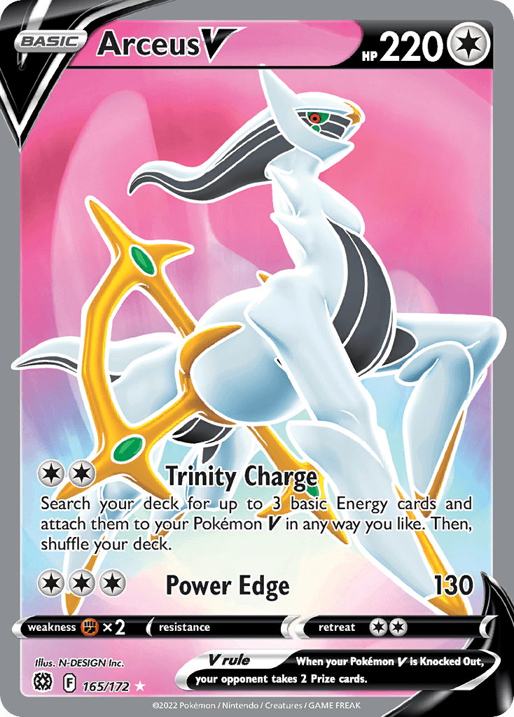 Arceus V from Brilliant Stars