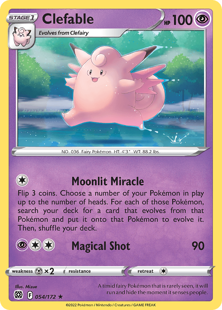 Clefable from Brilliant Stars
