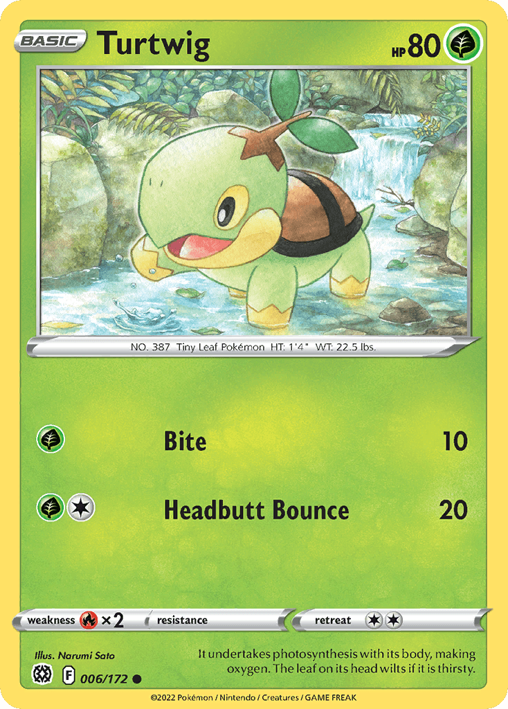 Turtwig from Brilliant Stars