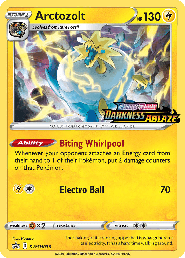 Arctozolt from SWSH Black Star Promos
