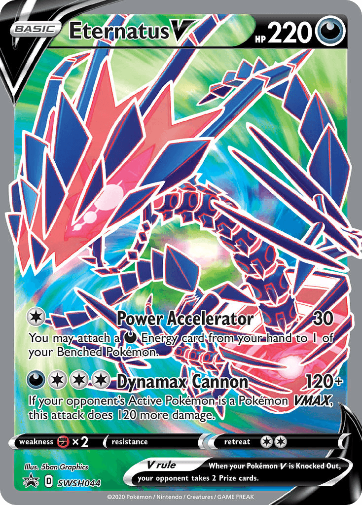 Eternatus V from SWSH Black Star Promos