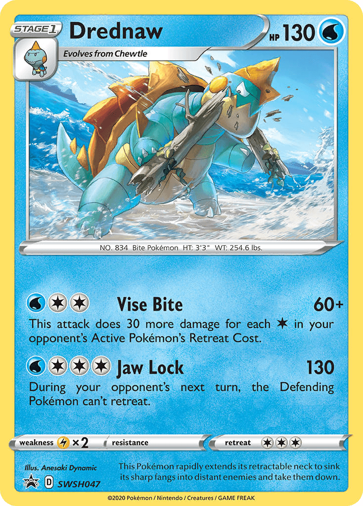 Drednaw from SWSH Black Star Promos
