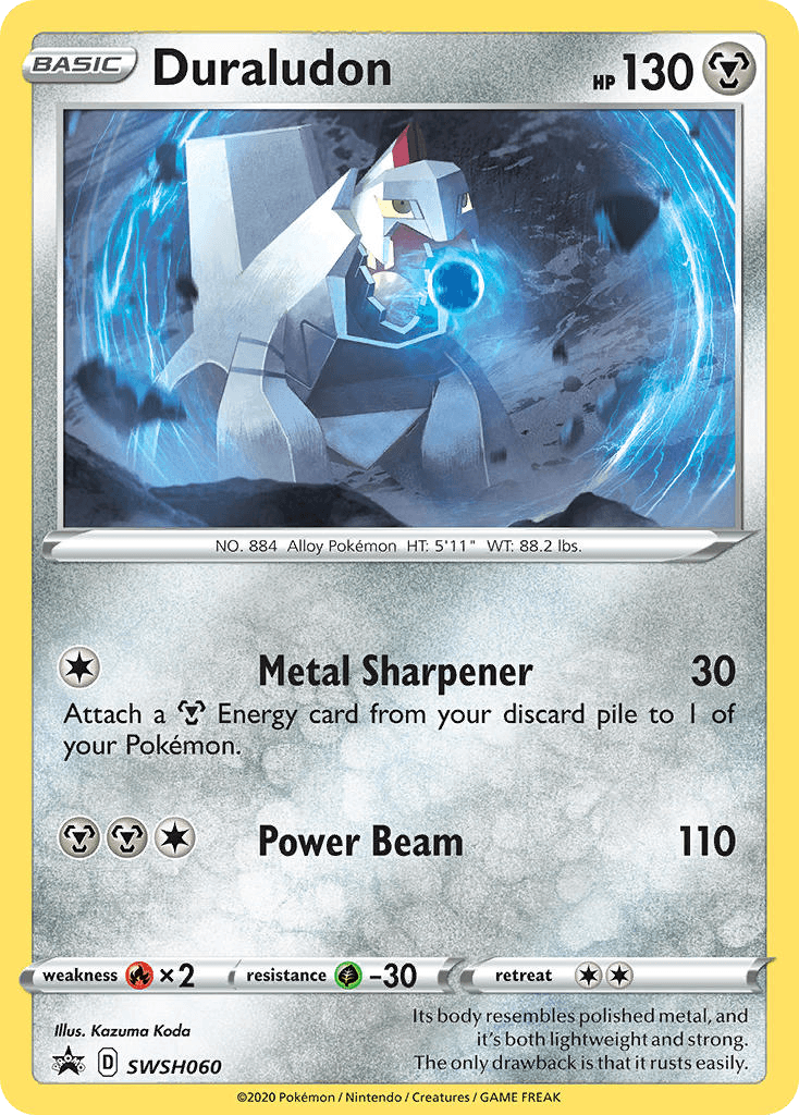 Duraludon from SWSH Black Star Promos