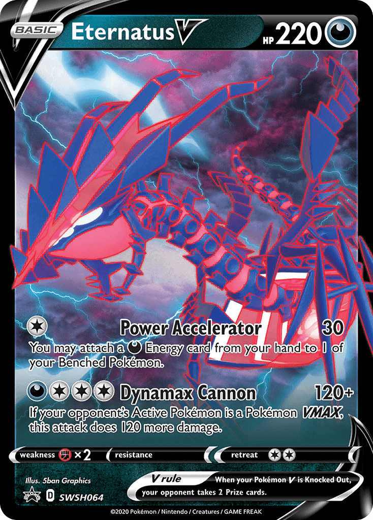 Eternatus V from SWSH Black Star Promos