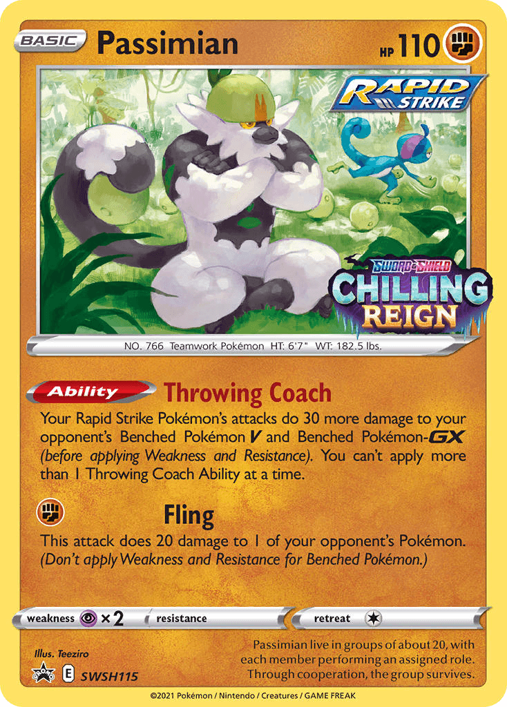 Passimian from SWSH Black Star Promos