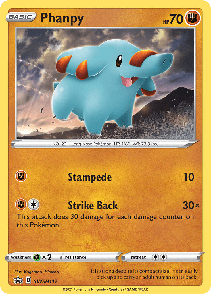 Phanpy from SWSH Black Star Promos