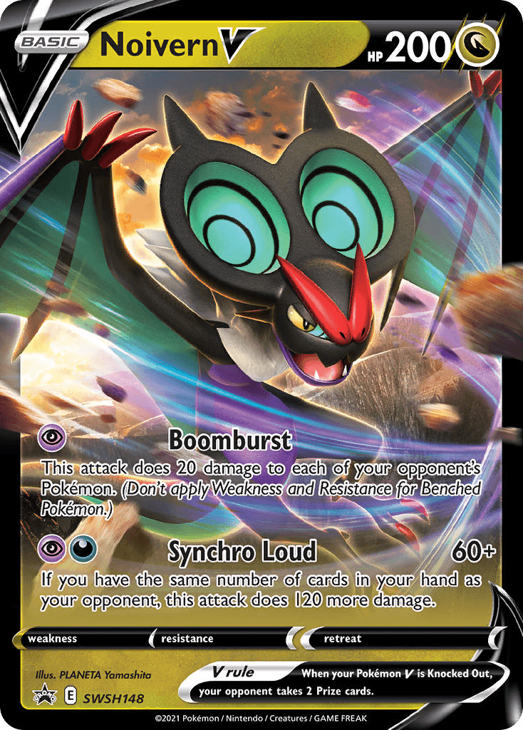 Noivern V from SWSH Black Star Promos