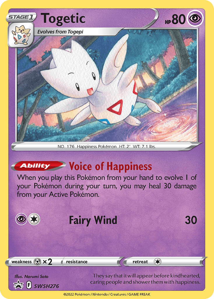 Togetic from SWSH Black Star Promos