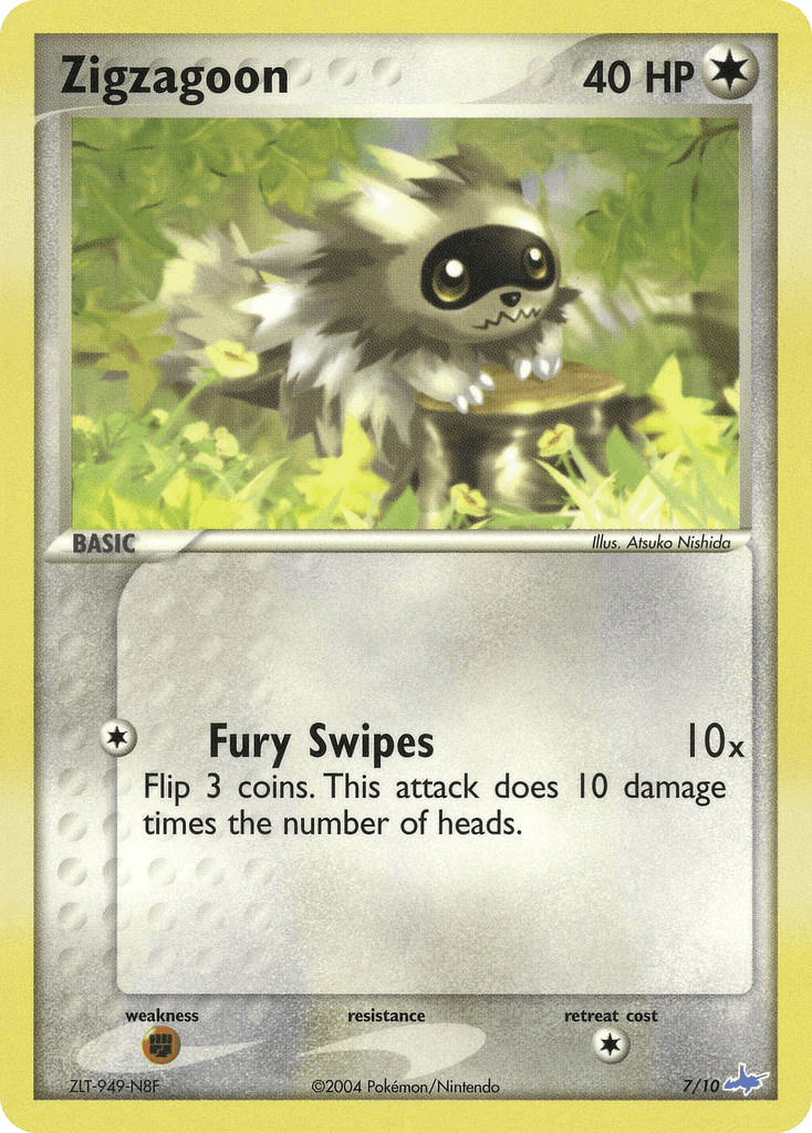 Zigzagoon from EX Trainer Kit Latios