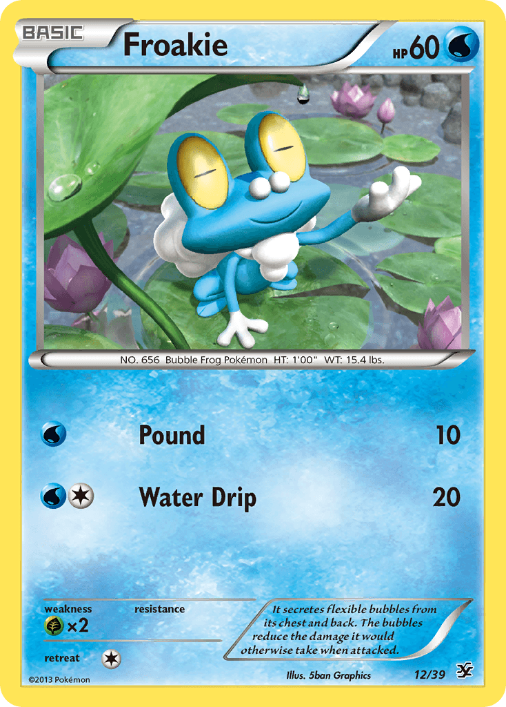 Froakie from Kalos Starter Set