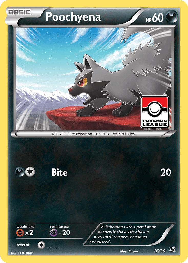 Poochyena from Kalos Starter Set