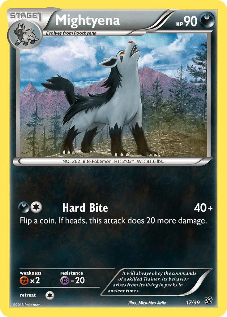 Mightyena from Kalos Starter Set