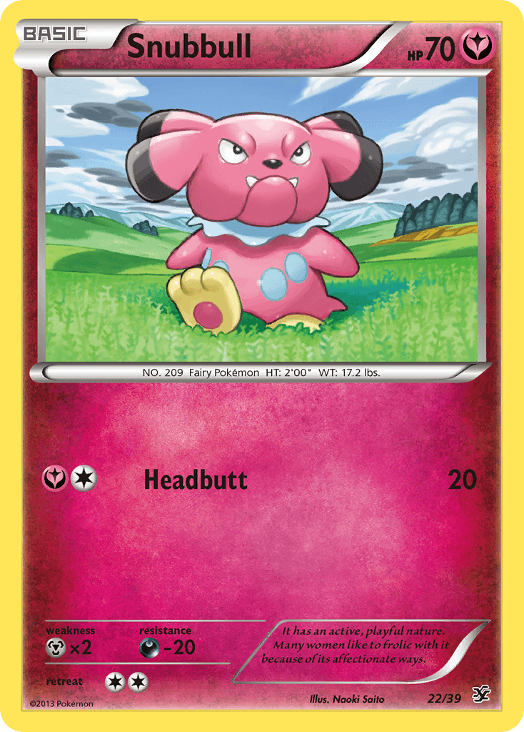 Snubbull from Kalos Starter Set
