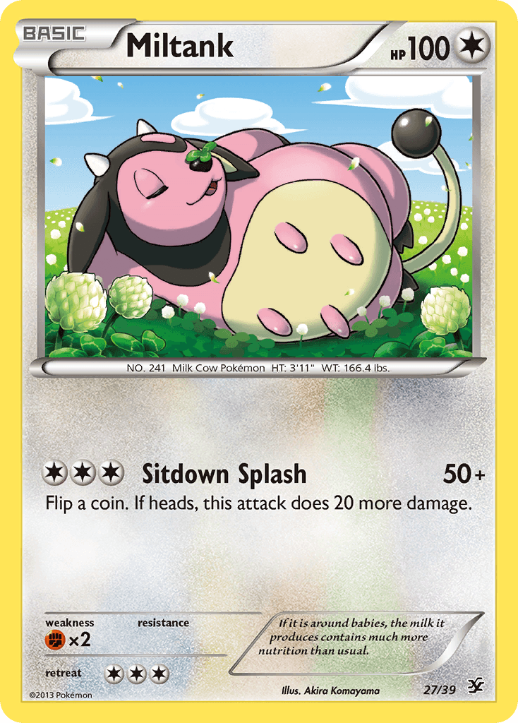 Miltank from Kalos Starter Set