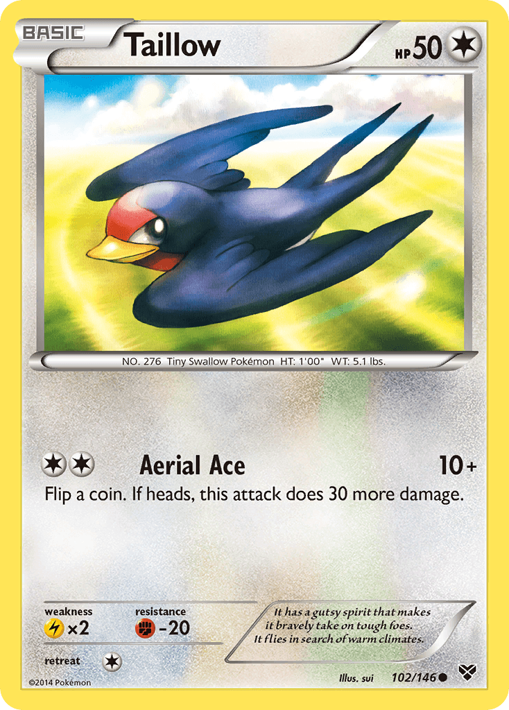 Taillow from XY