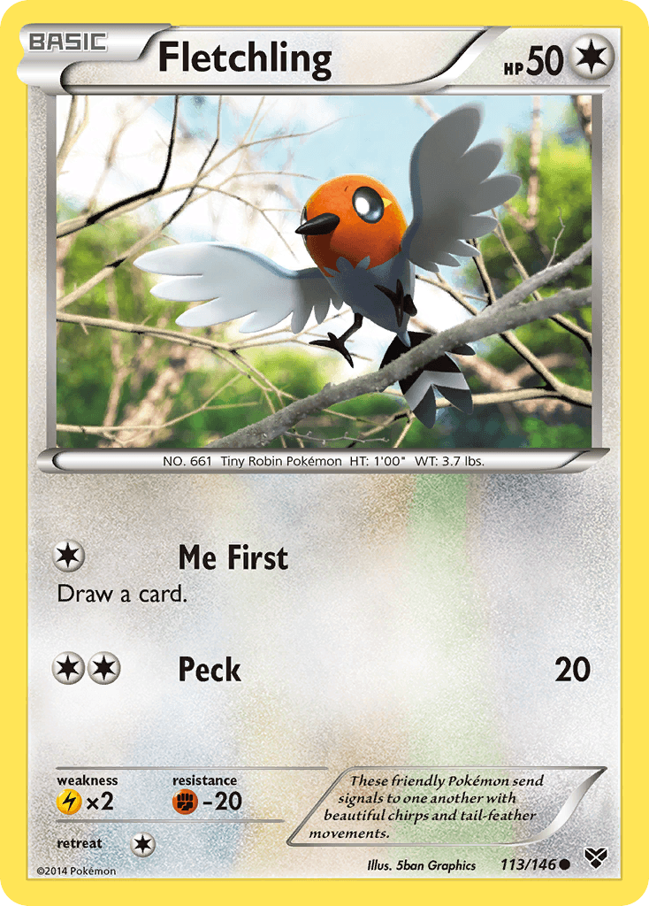 Fletchling from XY
