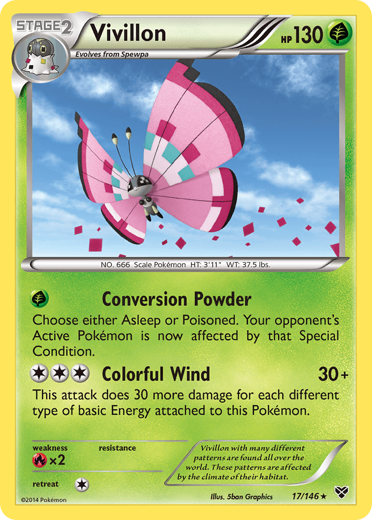 Vivillon from XY
