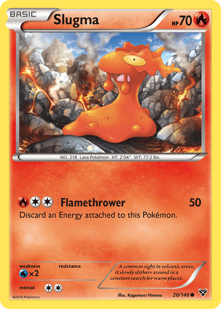 Slugma from XY