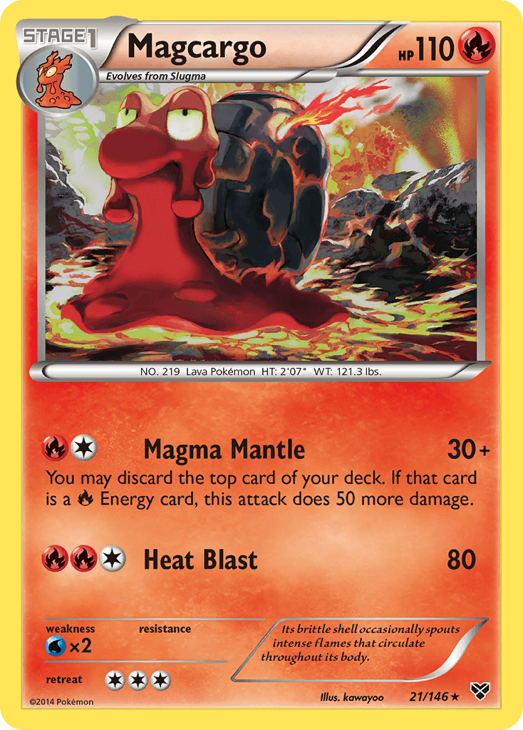 Magcargo from XY