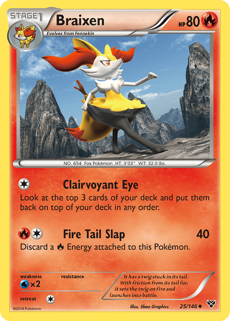 Braixen from XY